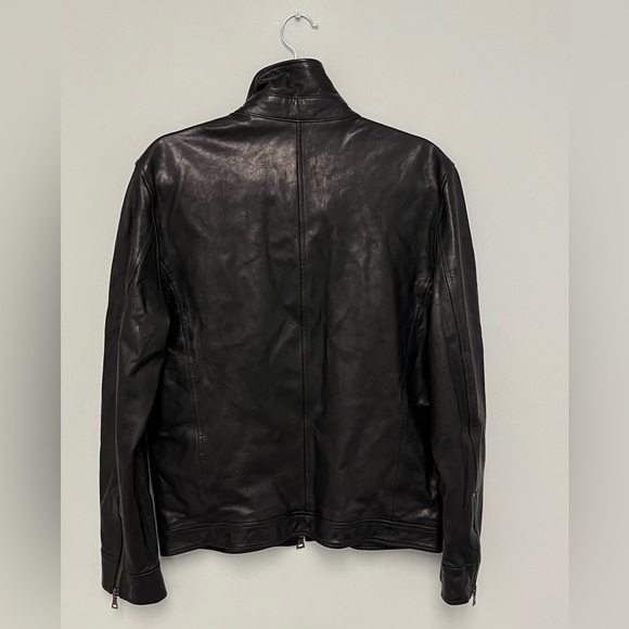 John Varvatos York Leather Jacket. size EU 46 USA 36. - Picture 15 of 16